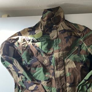 Camo coveralls